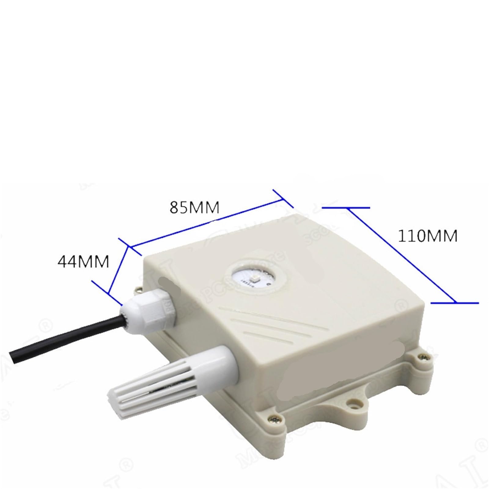 EFDBPNYM RS485 0-5V 0-10V 4-20MA Output High Precision Sunlight Illuminance Detector(RS485 0-15mWcm2)