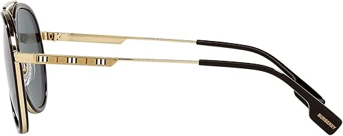 Miniatura 3 de BURBERRY Gafas de sol BE 3125 101781 Oliver Gold Polar Gris Oscuro, Oro