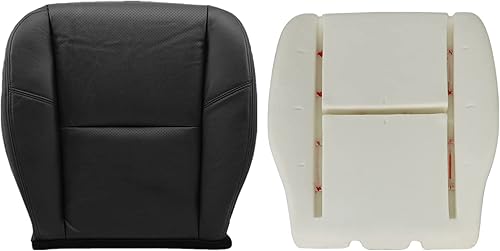 Miniatura 3 de SecosAutoparts Cojín de espuma para el lado del conductor, parte inferior del conductor o pasajero y reposabrazos, funda de asiento perforada de