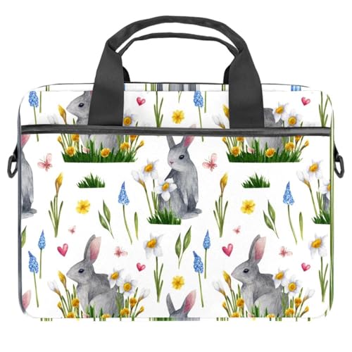 Laptop tablet funda protectora de 14.5 pulgadas maletín bandolera acolchado