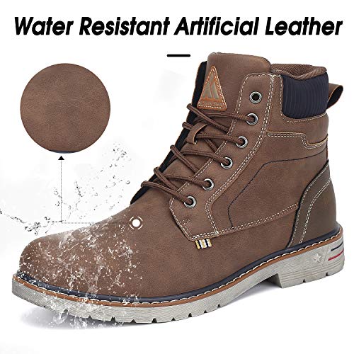 Mishansha unisex adult Lining Outdoor Anti Slip Water Resistant Warm Snow Boot2