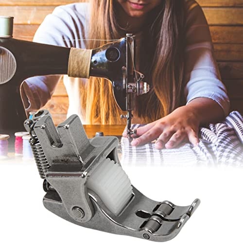Pie prensatelas plástico con rueda para máquina industrial miniatura 3