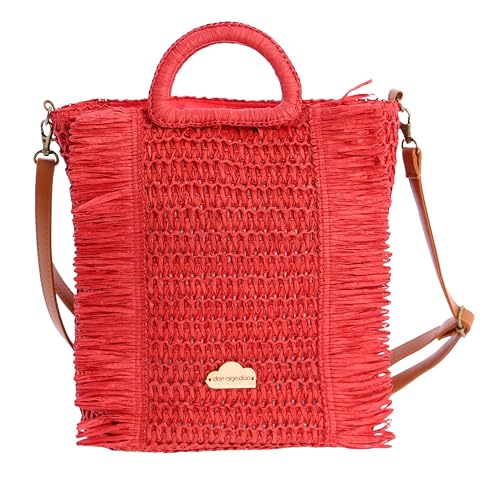 🌞 Eleganza Estiva: Goditi la versatilità della borsa a marsupio Don Algodón, perfetta per la spiaggia o come elegante accessorio estivo, unendo funzionalità e stile sofisticato.