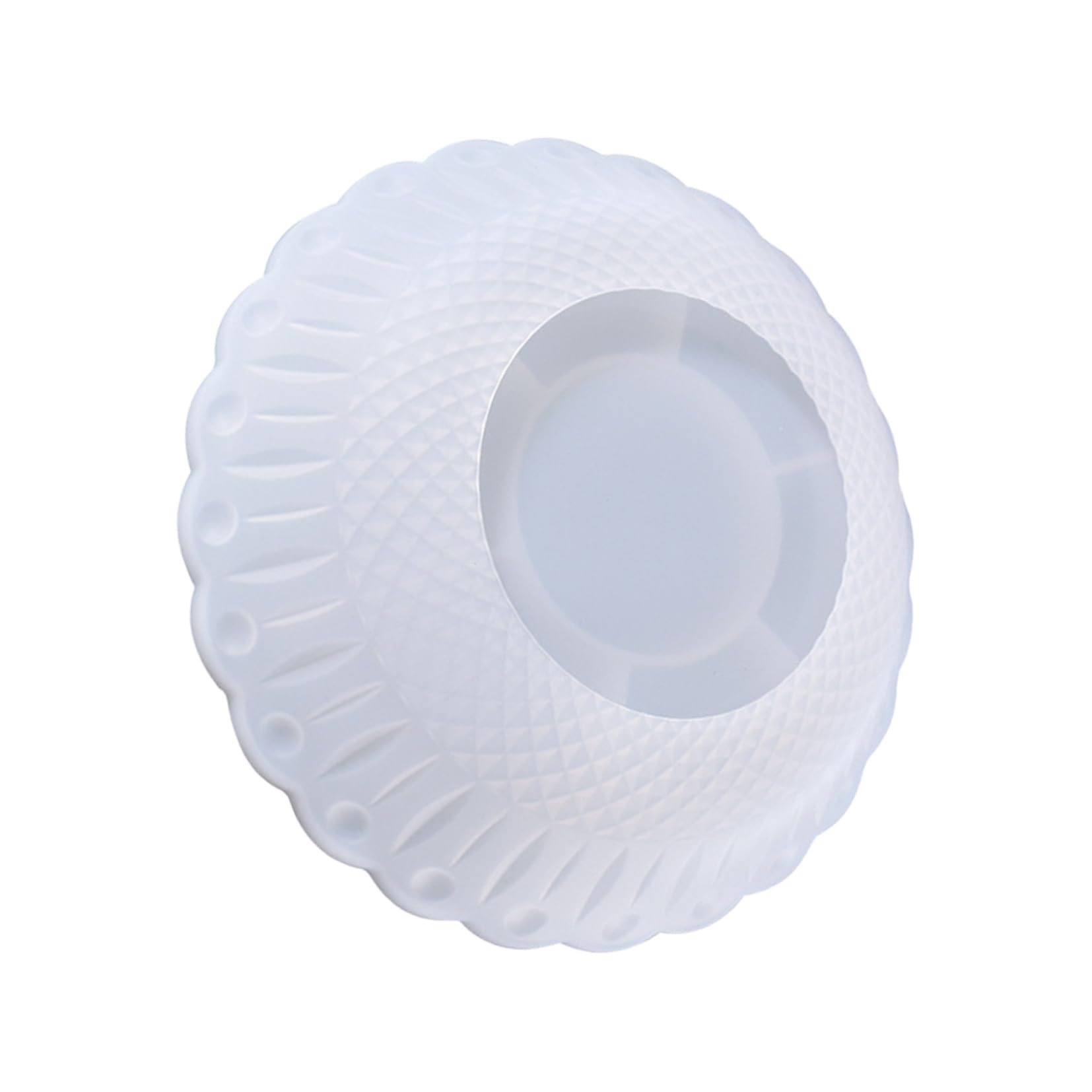 Moule pour plateau à fruits en silicone blanc évitant les ratés de démoulage de résine