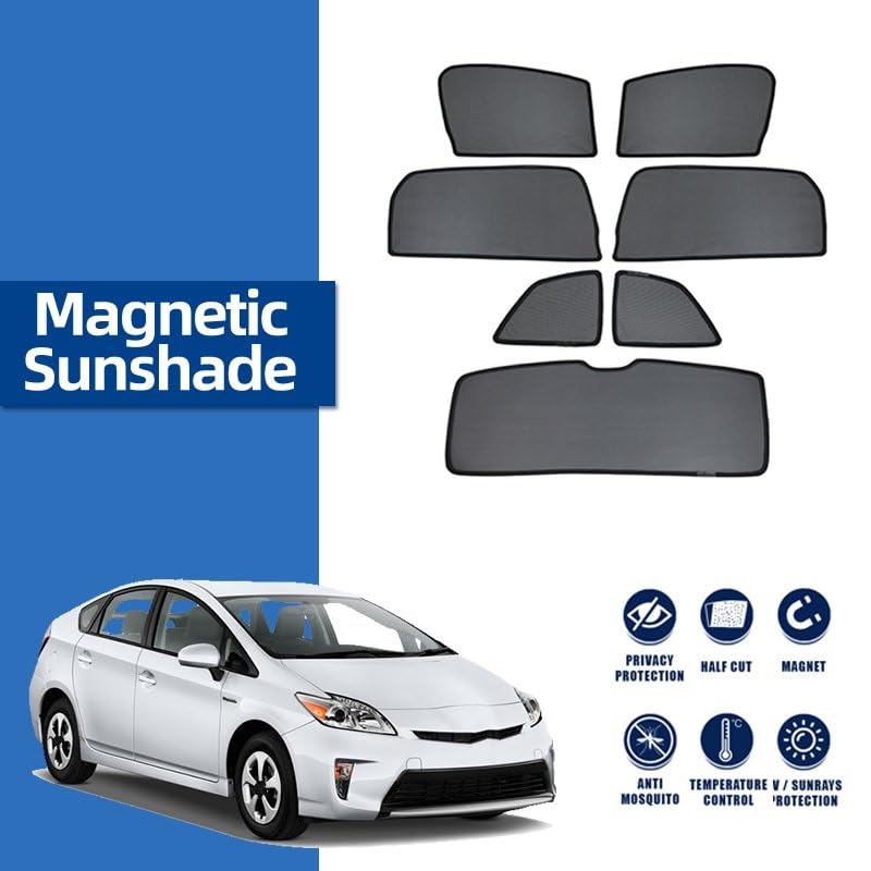 Parasole Parabrezza Su Misura Per Toyota Prius Hatchback 2010-2015: Pieghevole, Riflettente UV, Mantiene Fresco L'Abitacolo (NON Per Prius C/V)