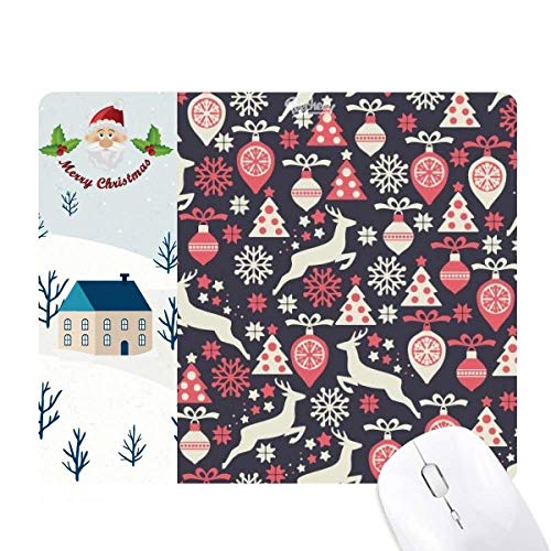 Tapis de souris sapin de noël don cadeau de noël maison pour ordinateur