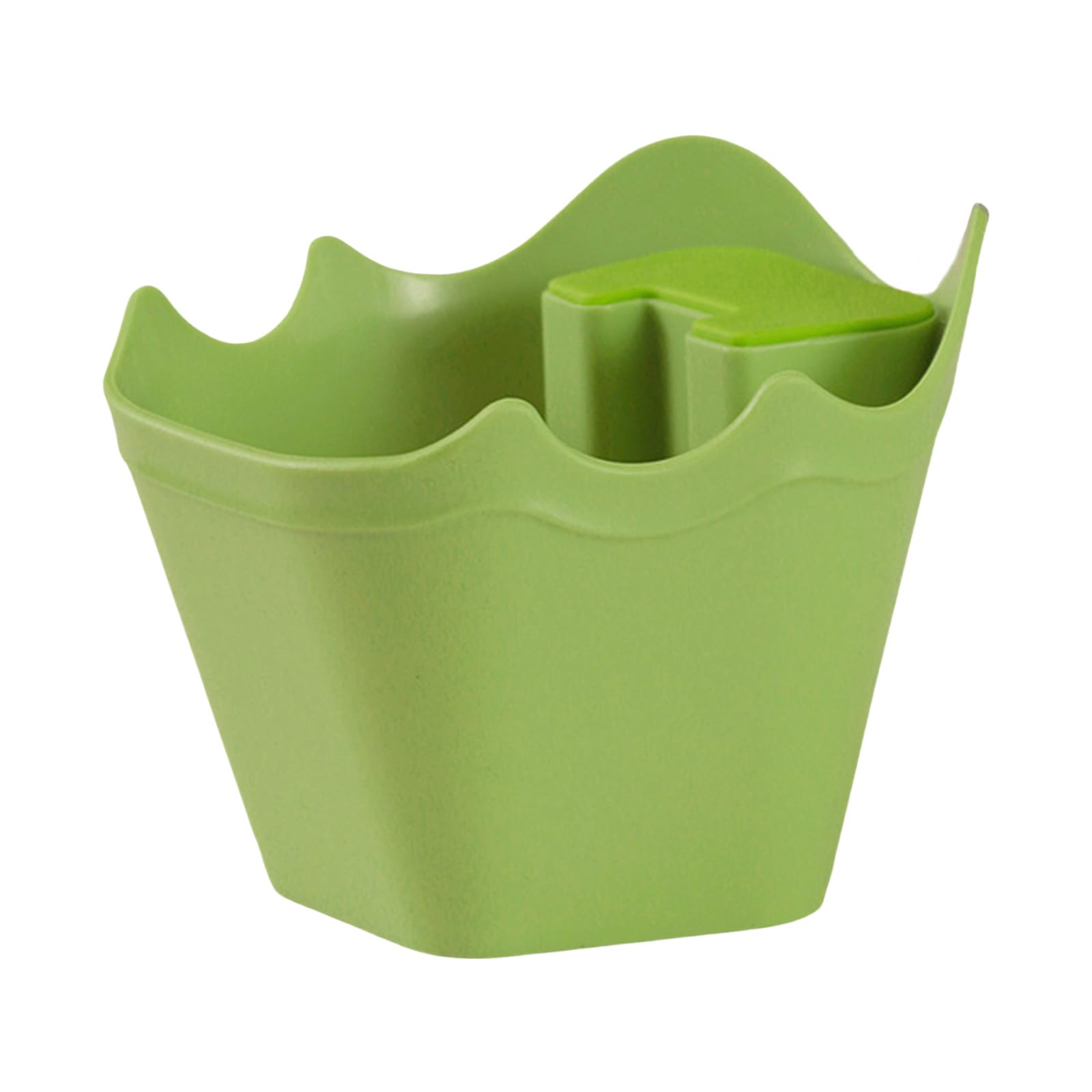 Hdoytxxm Green Abs Coffee Knocks Box Polygons Espresso Grounds Dump Bin Multipurpose Espresso Disposal Bucket For Coffee Grounds Container