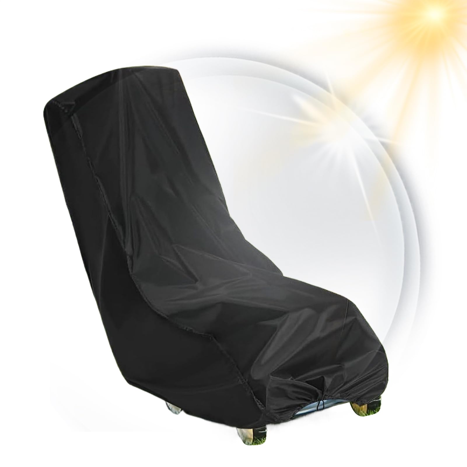 Bâche de tondeuse à gazon premium : protection imperméable et résistante pour tracteur