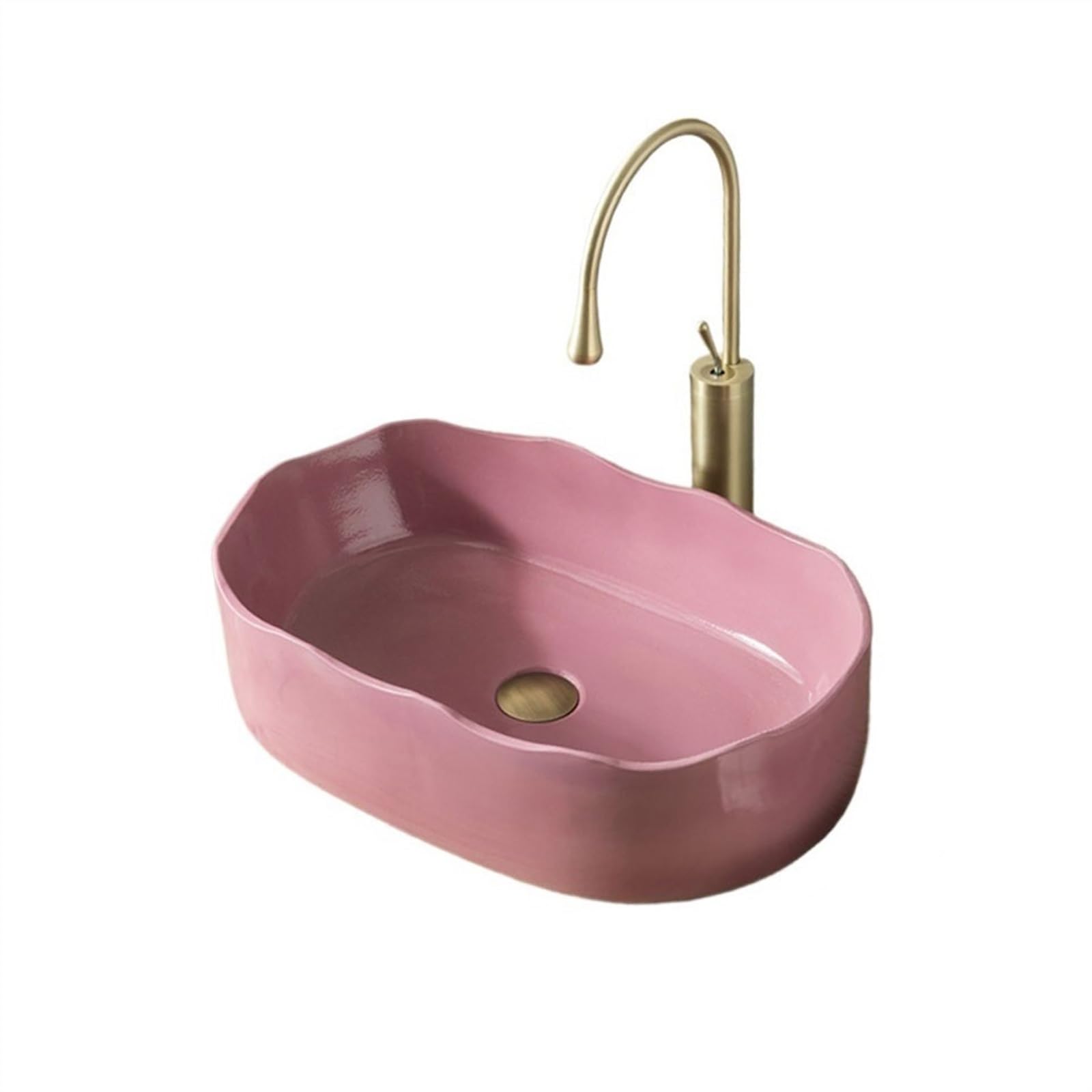 Aioneer Bathroom Sink Patio Sink Countertop Basin Simple Balcony Handwashing Sink Basin Home Lavatory Bathroom Sinks Lavatory Vanity
