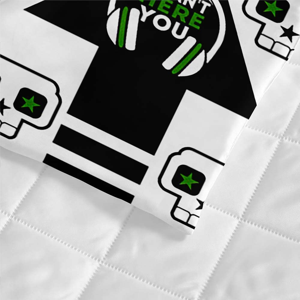 Chickwin Couvre Lit Matelassé, Jeu Game 3D Impression Couvre-lit Couverture De Lit Réversible Jeté De Lit Dessus De Lit Doux Courtepointe Élégant Couettes Parure De Lit (Vert,230x260cm