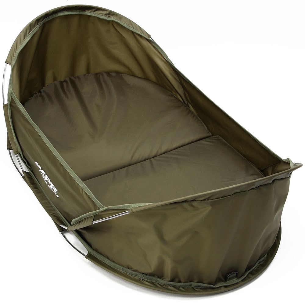 G8DS Abhakmatte | Carp Cradle XXL | Karpfen Matte | Faltbar mit Tragetasche | XPR Pop-Up Abhakmatte Angeln Unhooking Mat