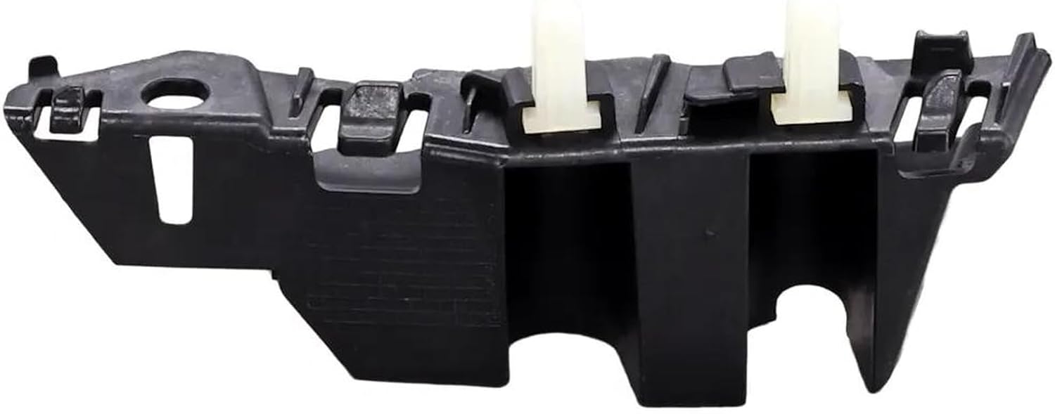 Front Passenger Side Bumper Cover Bracket, Fits 2024–2026 Hyundai Elantra Sedan, Elantra N, and Elantra N-Line Models, Made of PP Plastic and Glass Fiber, Black Textured Finish, HY1043166 86552AAAA0