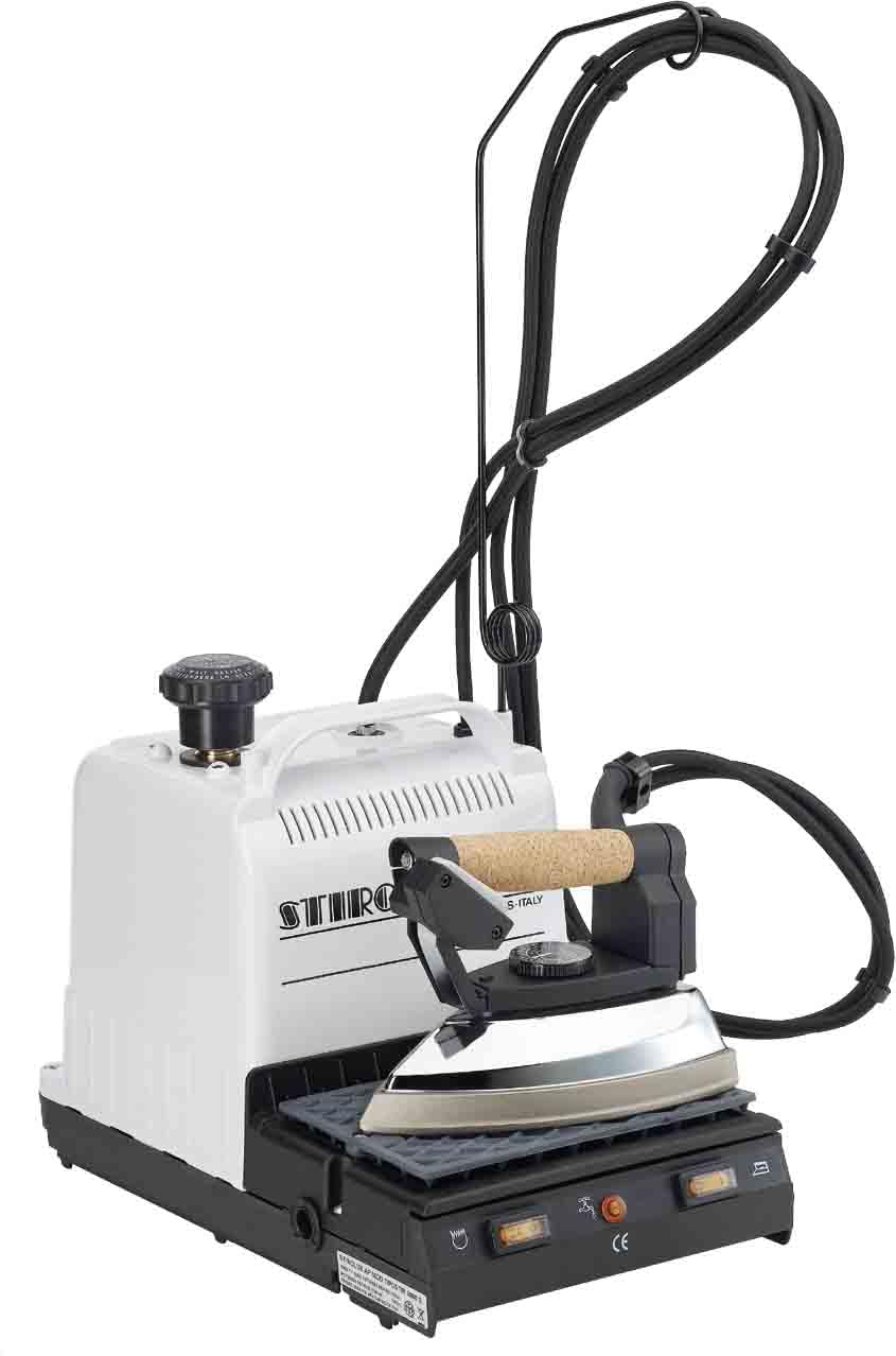 STIROLUX TIPOSTIR 1800 S FERRO DA STIRO PROFESSIONALE CON CALDAIA IN ALLUMINIO IN PRESSIONE - CAPACITA' 1,8L FUNZIONA CON ACQUA RUBINETTO - MADE IN ITALY