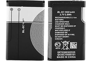BL-5C Rechargeable Battery for Improved Entertainment
