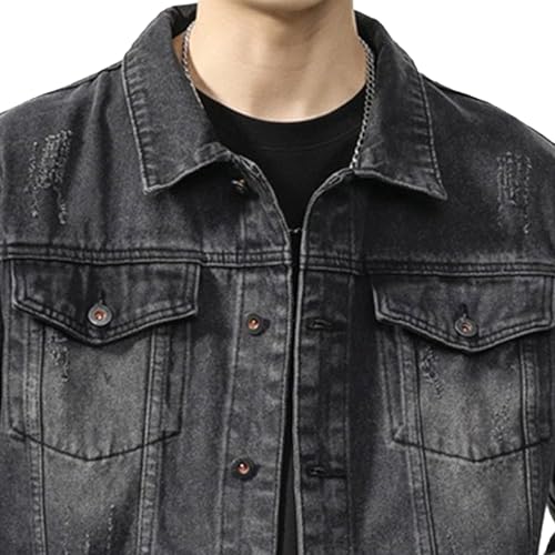 Chaqueta DGHM-JLMY estilo vintage para hombre miniatura 4