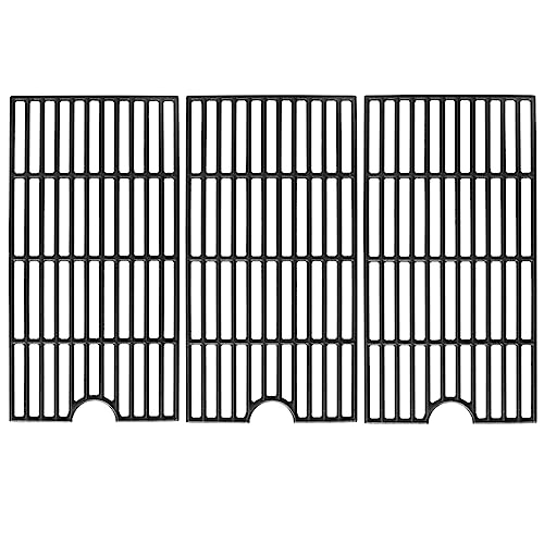 Image of 18 3 /4 inch 7MM Cast Iron Cooking Grates Replacement for Kitchen Aid 720-0745 720-0745A 720-0745B 720-0819 730-0745 860-0012, Nexgrill 720-0745 720-0745A Parts