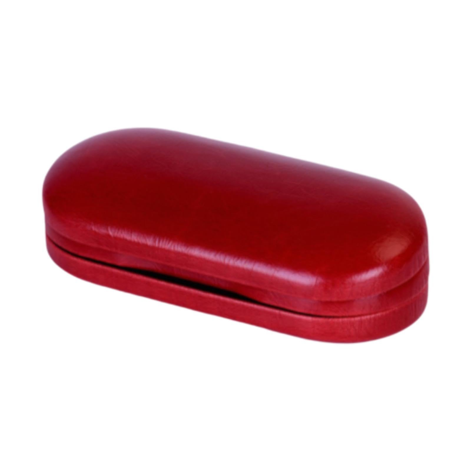Double Layer with Makeup Mirror Soft Spectacle Case for Travel Office Indoor red|Health & Beauty | Vision Care | Eyeglass Cases-image-41