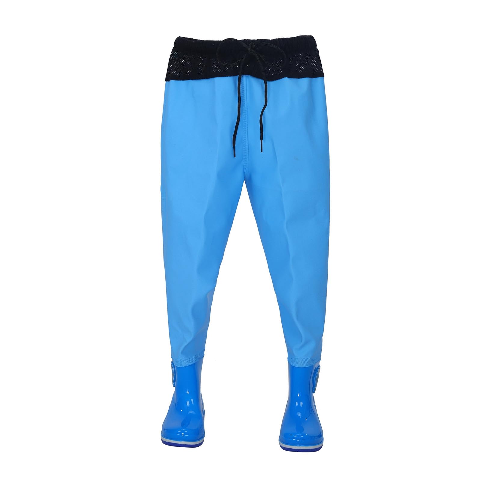 Pantalons de pluie pour enfants étanches avec bottes intégrées - 8