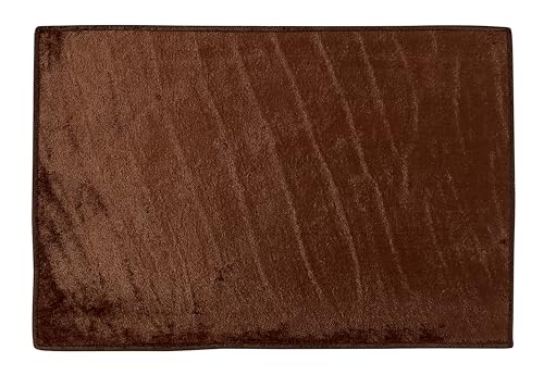 Image of RD TREND Carpets for Living Room Anti Skid Carpet for Room /Hall /Bedroom /Office /Floor Carpet&Rugs Machine-Washable (Brown, 4X6 Feet)