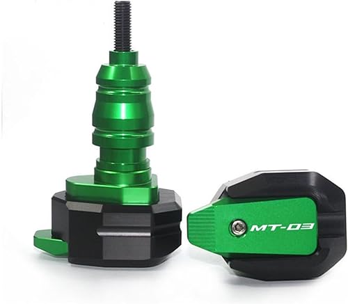 Motorcycle CNC Falling Protection Frame Slider Fairing Guard Anti Crash Pad Protector for MT-03 MT03 MT 03 2019-2021 Falling Protector (Color Green)