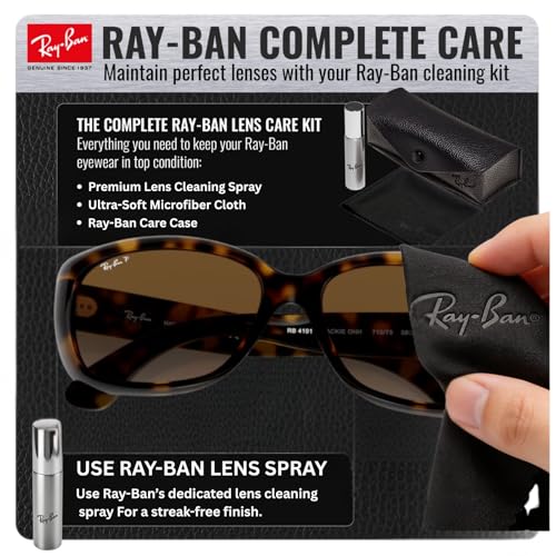 Image of Ray-Ban RB4101 JACKIE OHH Sunglasses with Official Eyewear Kit