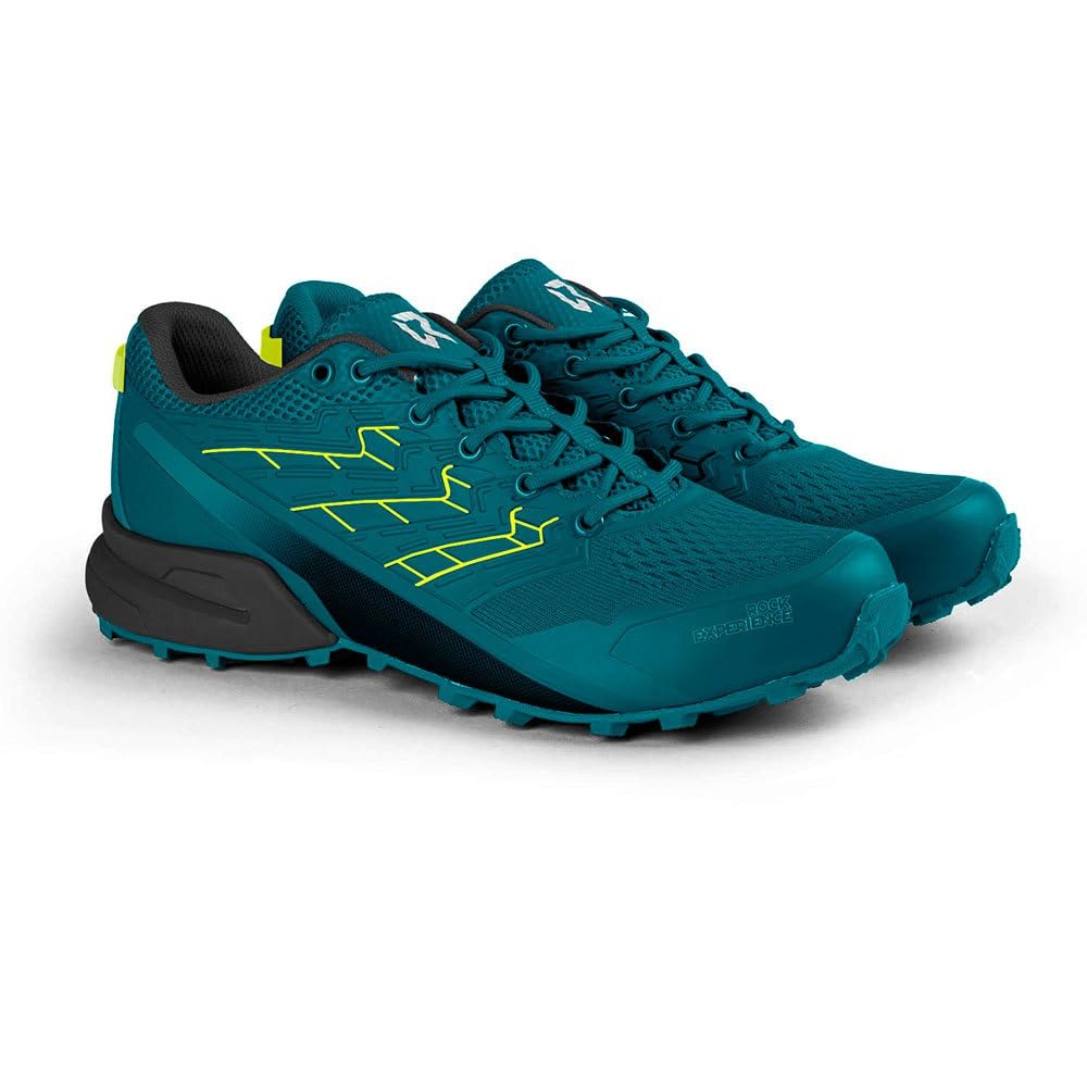ROCK EXPERIENCE Men's Hurricane Man Footwear Sneaker, 1484 Moroccan Blue 1809 Sulphur Spring, 11 UK
