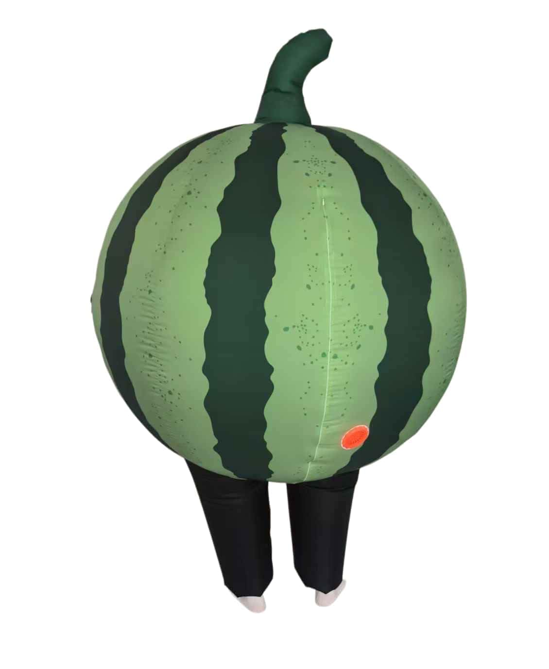 Nadmuchiwany kostium arbuza unisex kombinezon dmuchany na całe ciało | Halloween i cosplay, letnia impreza przy basenie, realistyczny wzór owoców, fantazyjny strój, karnawał i motyw farmy