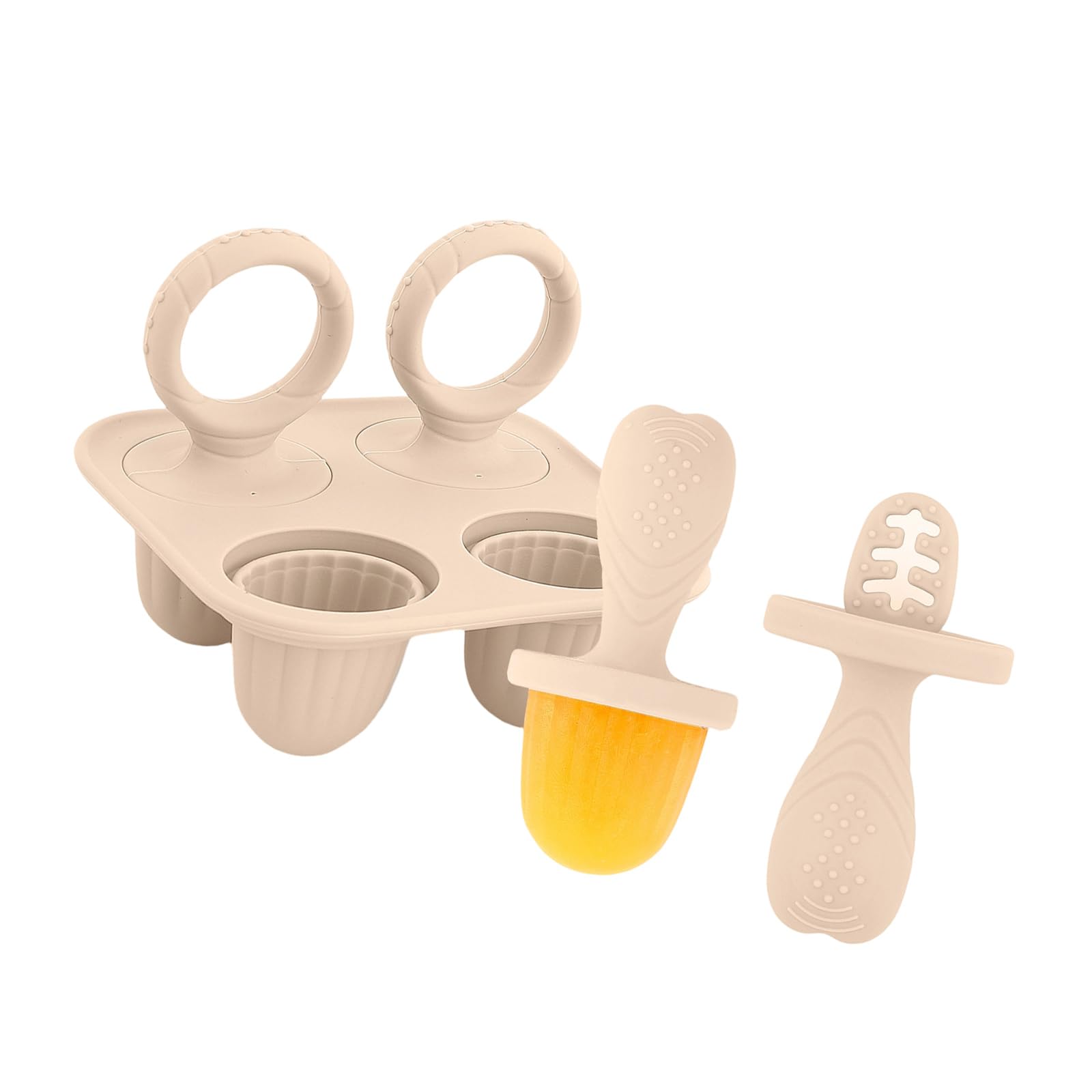 Beimus Silicones Freezers Popsicles Molds Homemade Ices Lollies Molds Popsicles Maker for Making Homemade Freezer Fun Shape Ices Creams