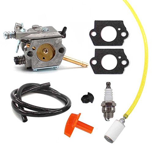 Aisen carburateur avec tuyau de carburant Bougie d'allumage pour Stihl h24d FS48 fs52 FS66 fs81 FS106 FS108 FR106 FR108 Walbro WT 451 WT 45/4126 120 0600