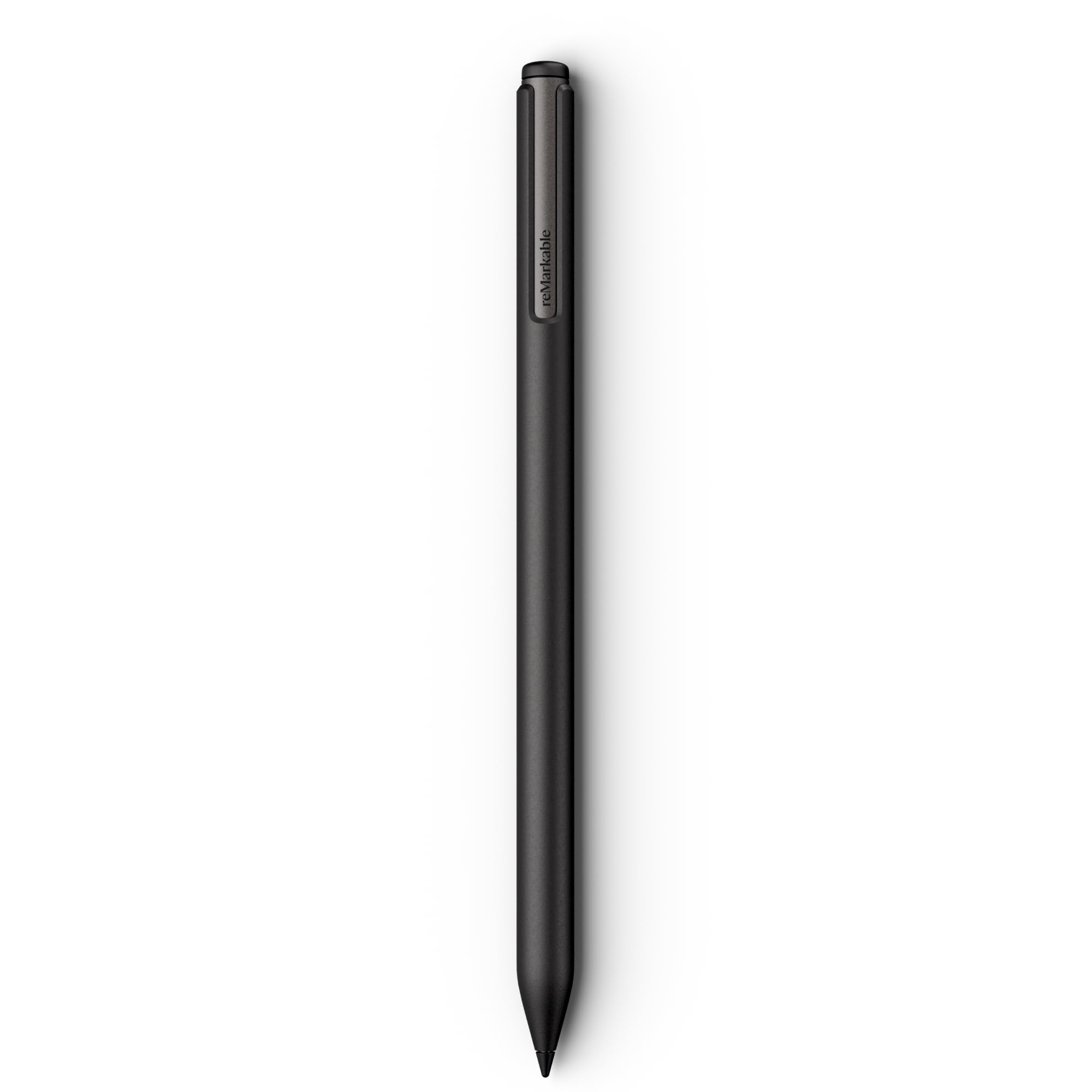 reMarkable Marker Plus für Paper Pro, Pro Move und Paper Pure | Reaktionsschneller und präziser Stift mit integriertem Radiergummi, inklusive 6 Ersatz-Marker-Spitzen – Schwarz