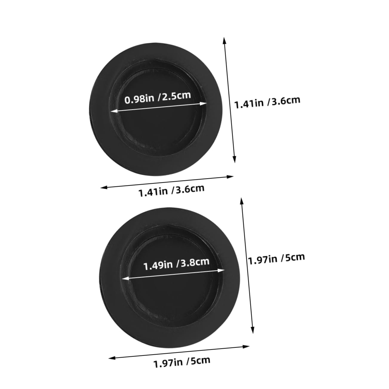 Kisangel Innovative Piggy Bank Plugs 10pcs Round Rubber Stoppers for Money Saving Boxes Easy Installation