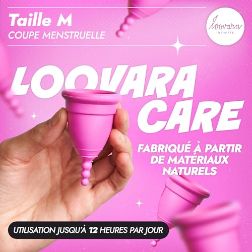 Coupe menstruelle caoutchouc naturel Loovara sans silicone