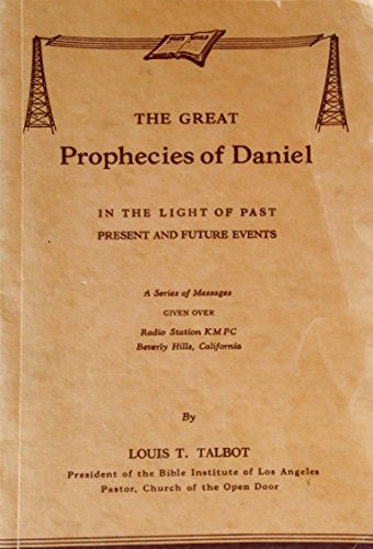 The Great Prophecies of Daniel B001KILWUI Book Cover