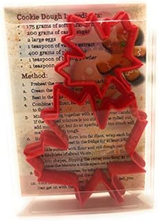 Goggly Maple Tree Leaf Cookie Cutter set of 2, Biscuit, Pastry, Fondant Cutter