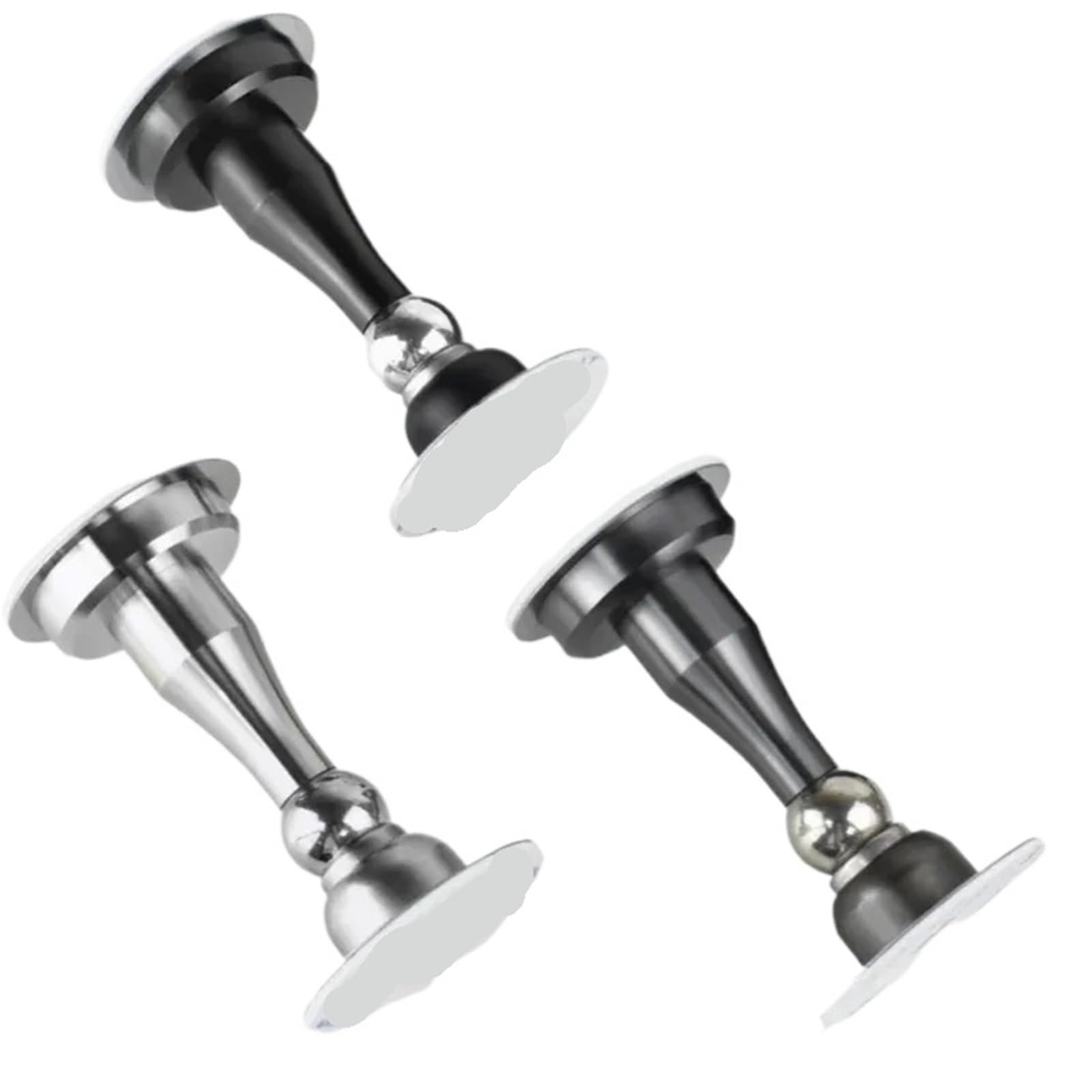 Kdhcvkz Silvery 1Pcs Stainless Steel Doorstop Door Stoppers Heavy Duty Stainless Steel Strong Magnetic Door Stopper