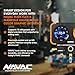 NAVAC N2DX FLEX-X Manifold Gauge Set -HD Color Graphic Interface, Digital Display, A2L Compatible, 72 Refrigerant Support, Rechargeable 100hr Battery, Durable Aluminum Body -Ideal for HVAC Technicians