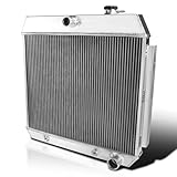 Spec-D Tuning Small Block V8 3-Core/Row Light Aluminum Cooling Racing Radiator for 1955-1957 Chevy Bel Air