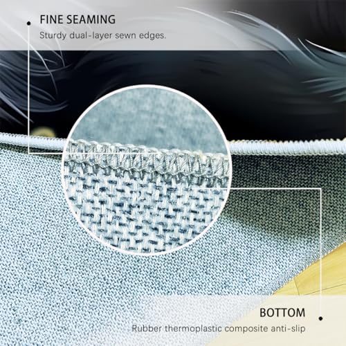 Tapis de sol chat noir pour chambre de bébé cocooning et douce - 7