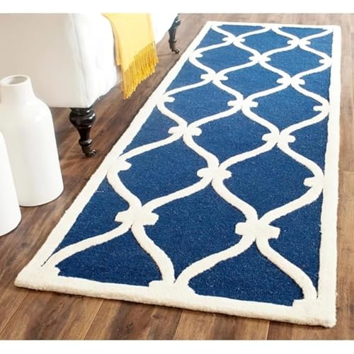 Image of Sifa Carpet Hand Made Tufted Area Rug | Soft Wool Carpet with Cotton Backing | Elegant Home & Office Floor Decor Weight- (9 Pound) Size-(90X150Cm) 3x5 Feet,