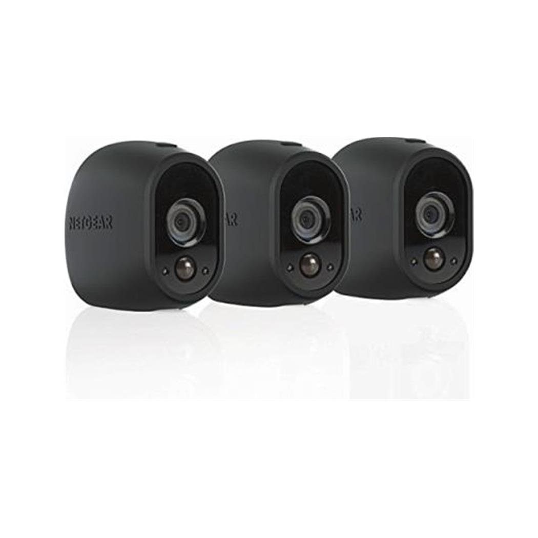 Netgear VMA1200B-10000S Housse en Silicone pour Caméra Arlo Pack de 3 Noir