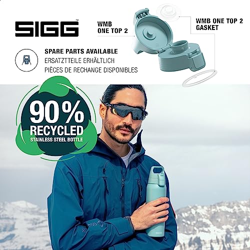 SIGG, Insulated Water Bottle, Shield Therm One, Suitable for Carbonated Beverages, Leakproof, Dishwasher Safe, BPA Free - Image 4