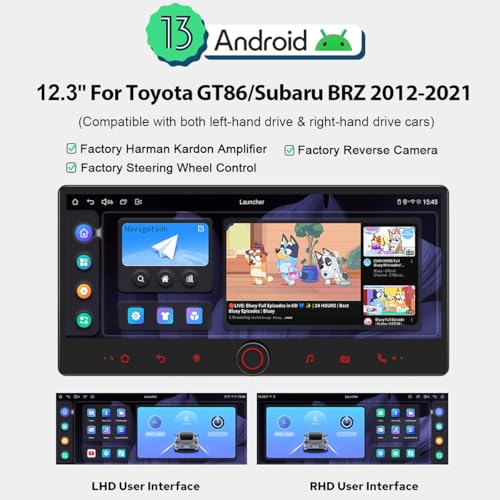 Radio Carro JOYING Android 13 Pantalla 12.3 Pulgadas miniatura 2