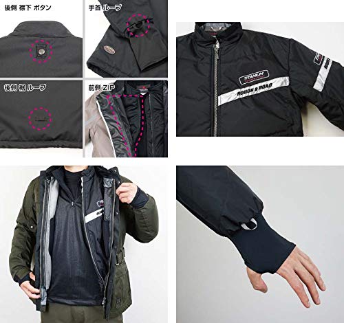 Amazon | ラフアンドロード(ROUGH&ROAD) ジャケット チタン