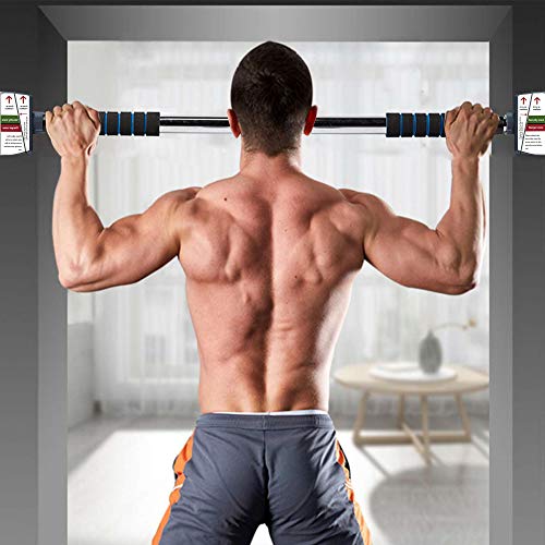 Besthls Pull Up Bar for Doorway, Door Exercise Bar Without Screw Installation, Chin