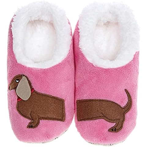 Snoozies! Animal Lover Cat & Dog Slippers Cover