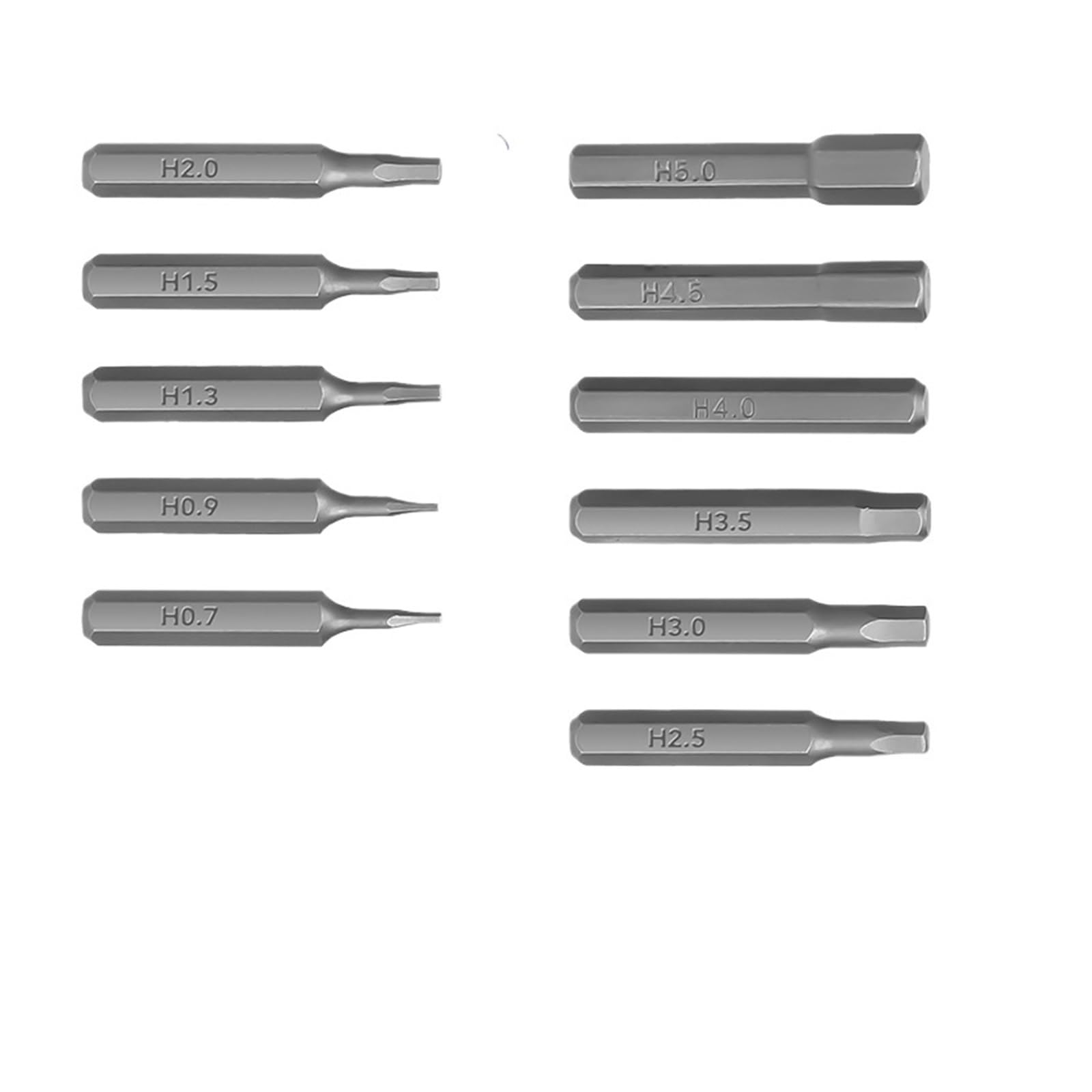 Eretyret One Color 100Pc Screwdriver Set 51 In One Disassembly Tool, Complete Of Precision Cross Shaped Hexagonal Plum Blossom Multifunctional Easy To Carry(Inner Hexagon H3.0)