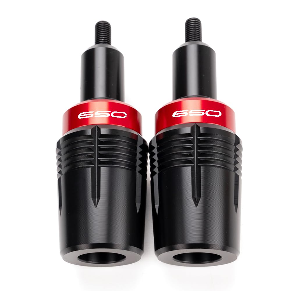 Compatible con Ka&wasaki Z650 RS Ninja650 Ninja 650 KRT Ninja 650L EX650 2017-2025 Protector de chasis de motocicleta Z 650 protección contra caídas (rojo)