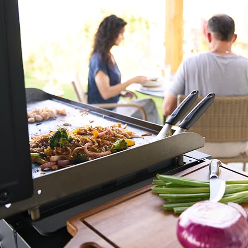 Image of Blackstone 2439 Original 36 inch Omnivore Griddle with Airfryer Combo | BAR System, Integrated Hood, 4 Quart Airfryer