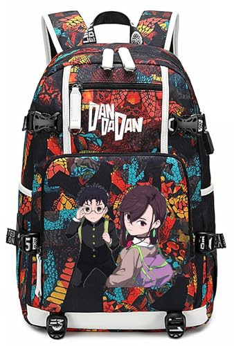 Anime DanDaDan Backpack Daypack Laptop Bag Student Bag School Bag 8
