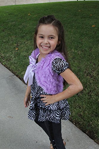 Share n' Smiles Girls Chiffon Shrug Vest (Choose Color and Size)2